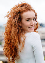 woman with red hair